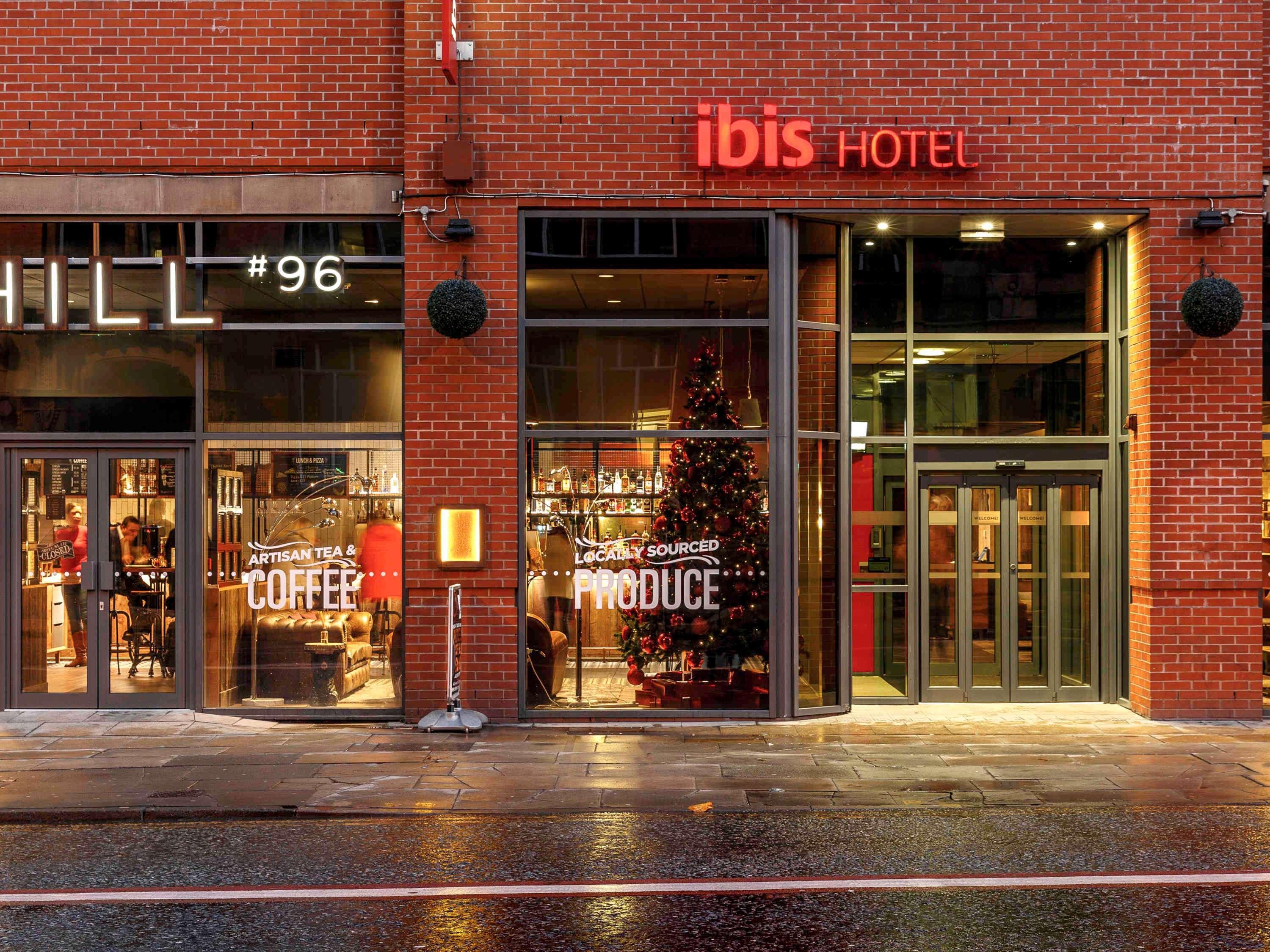 Hotel Ibis Manchester Centre 96 Portland Street Exterior foto